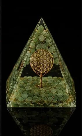 Green Aventurine Orgone Pyramid