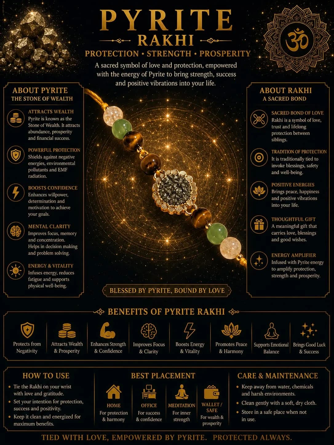 Pyrite Rakhi thumbnail 2